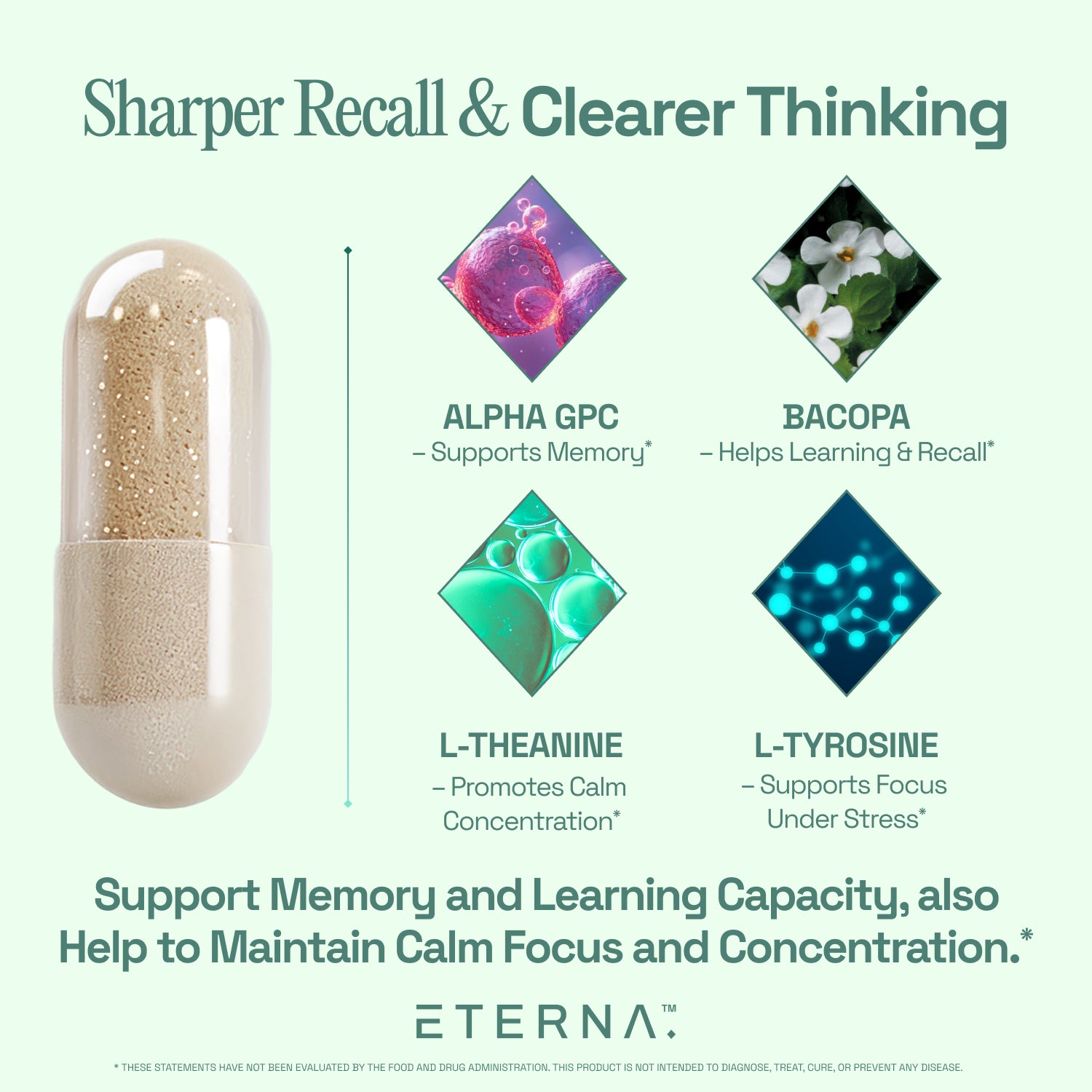Limitless | Nootropic Brain Supplement for Memory, Focus & Stress Support